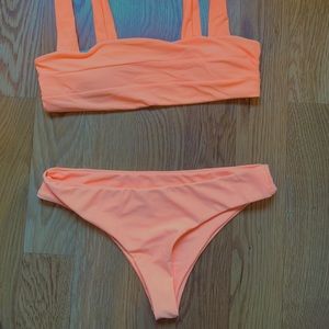 ORANGE BIKINI SET